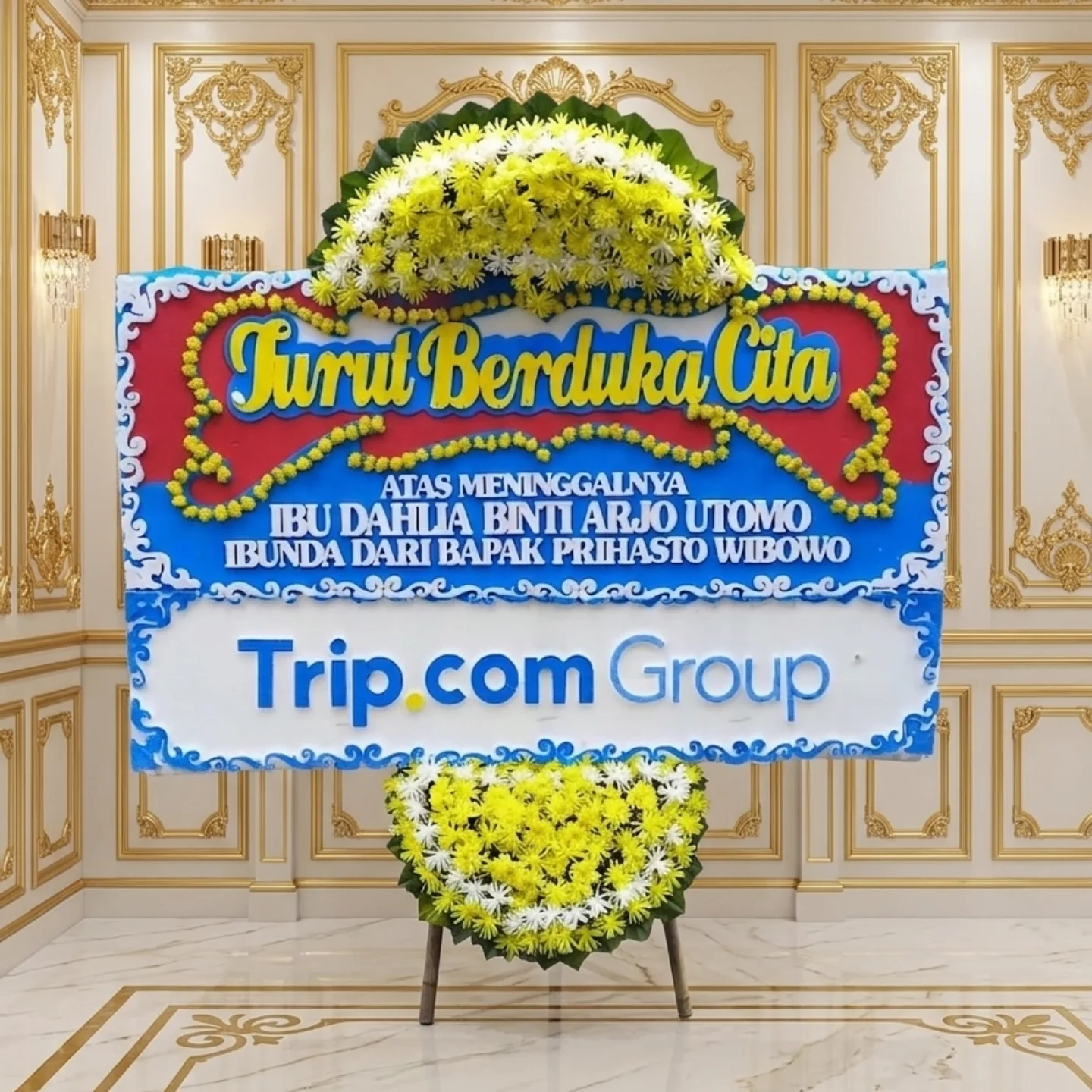 Papan Duka Cita WF-BCD-A - IndoFlorist