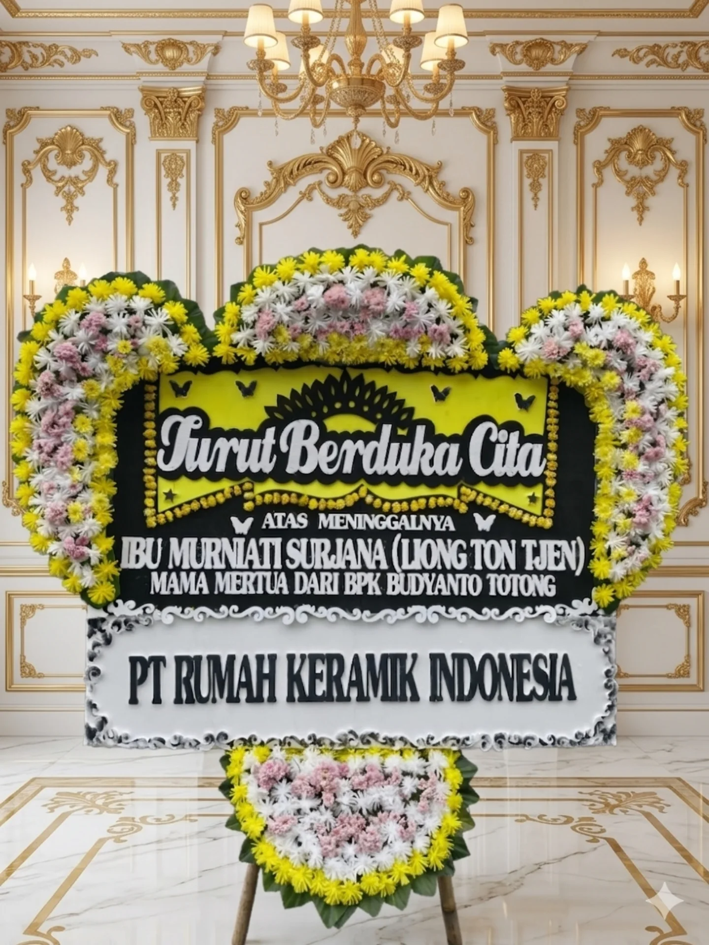 Papan Duka Cita WF-BCD-A6 - IndoFlorist