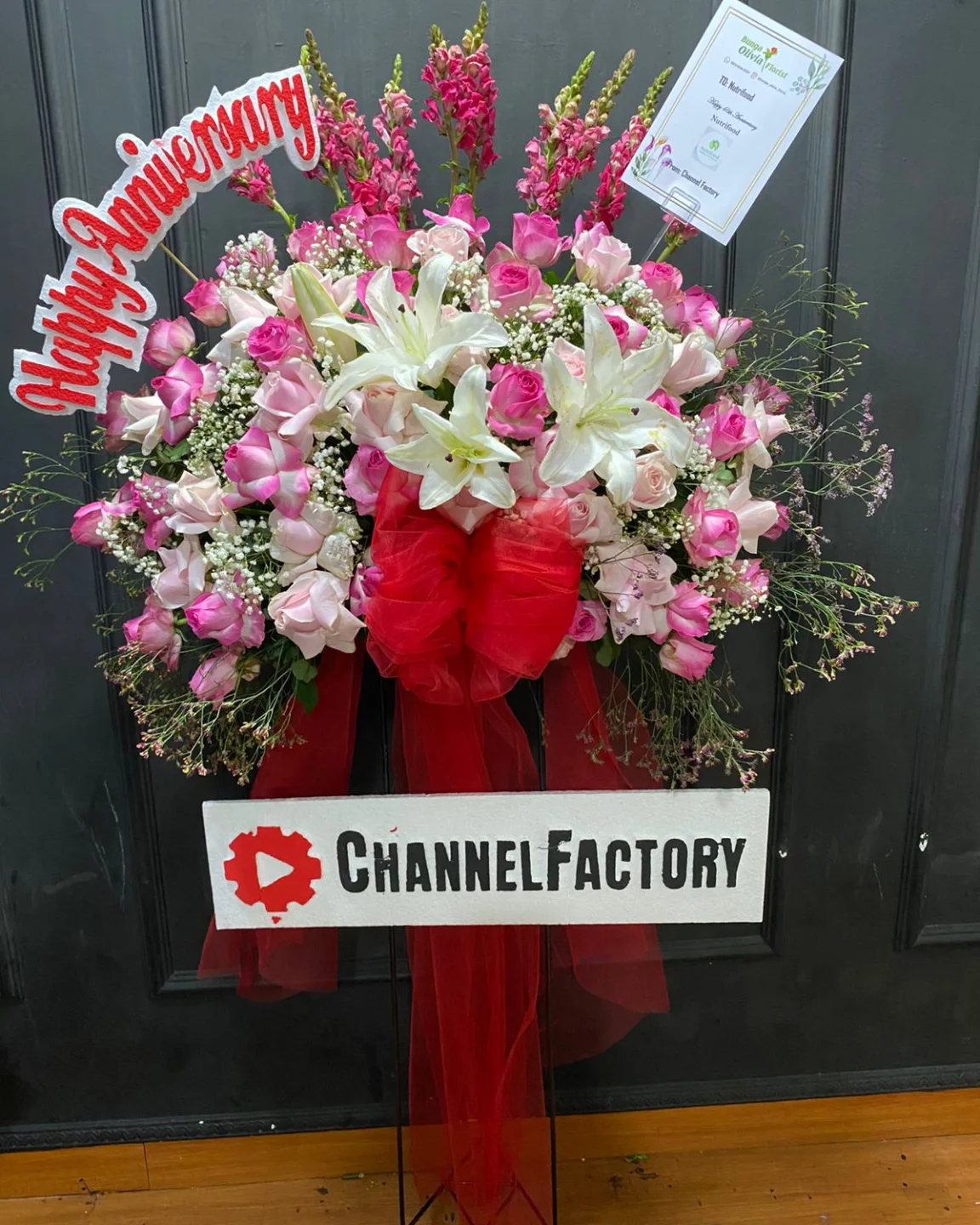Bunga Meja Premium WF-KHA-LEV untuk dekorasi rumah - IndoFlorist Jakarta, mulai Rp 600rb