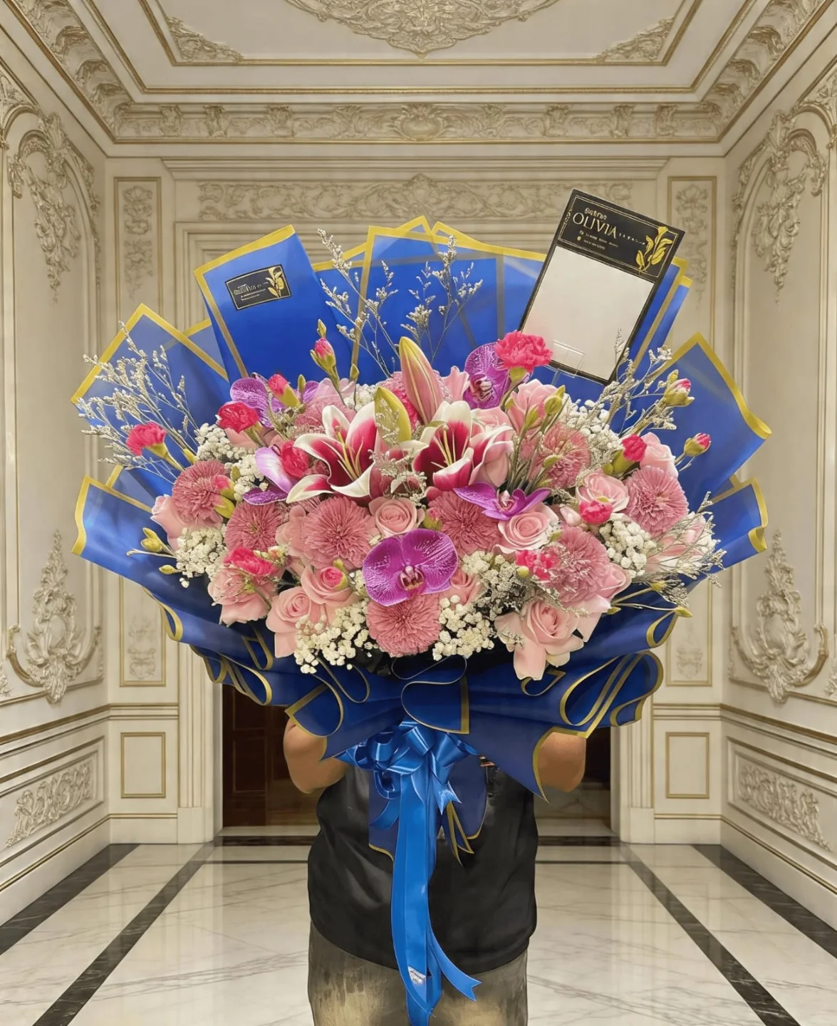 Buket Mawar WF-MIX-029 untuk hadiah - IndoFlorist Jakarta, mulai Rp 850rb