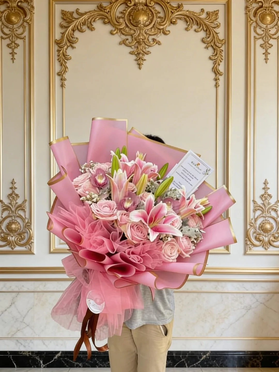 Buket Mawar WF-MIX-035 untuk hadiah - IndoFlorist Jakarta, mulai Rp 750rb
