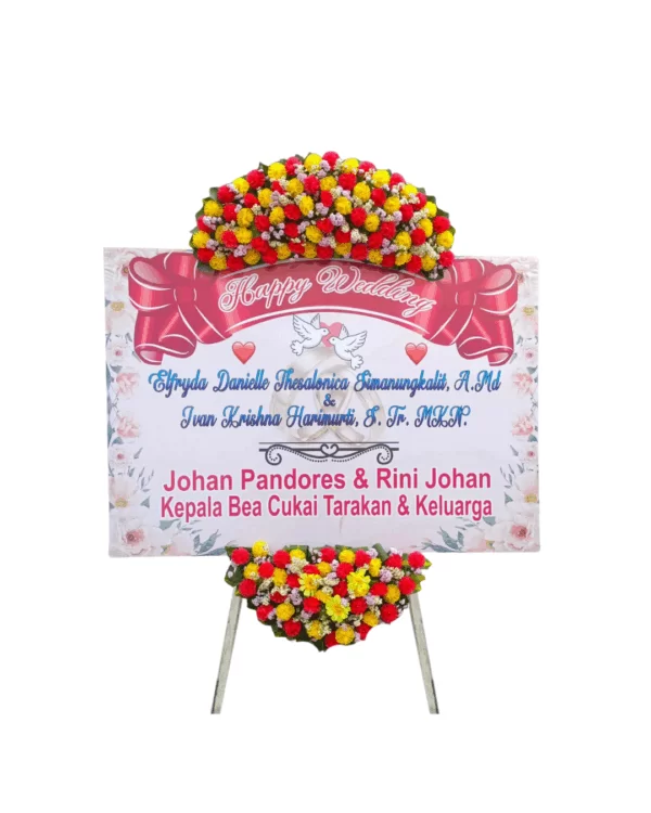 Bunga papan blitar JTP-02