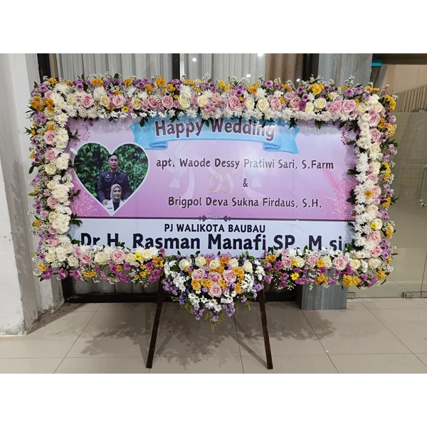 Bunga papan bontang BPK-03