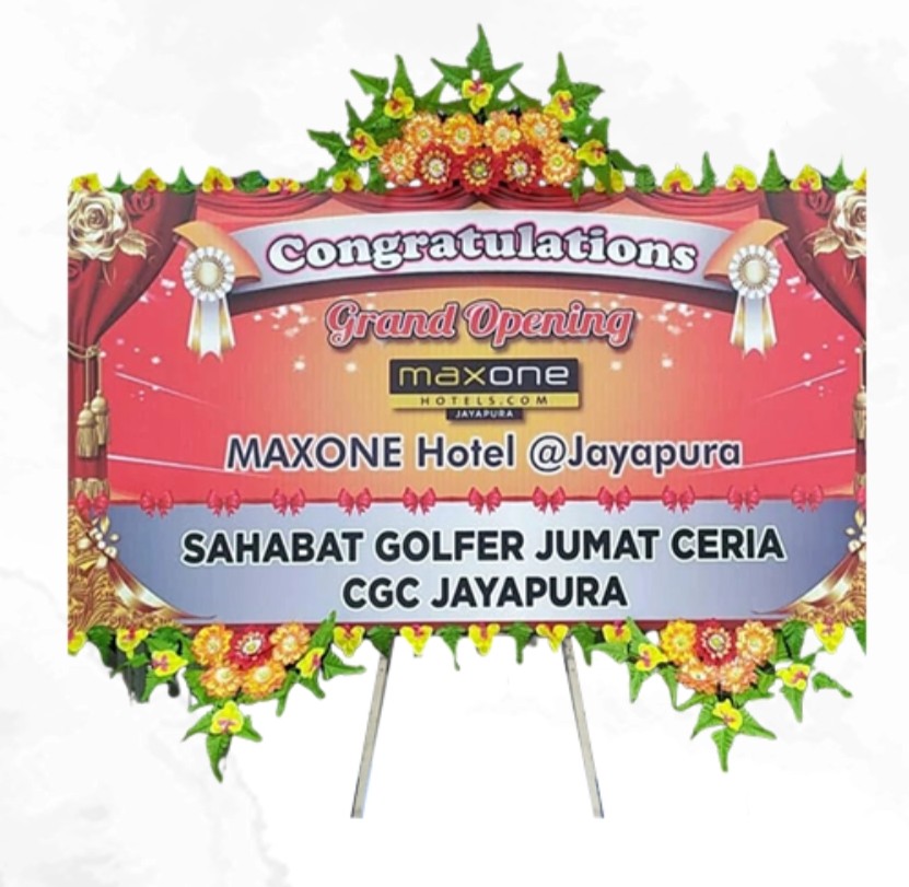 Bunga papan merauke BPP-01
